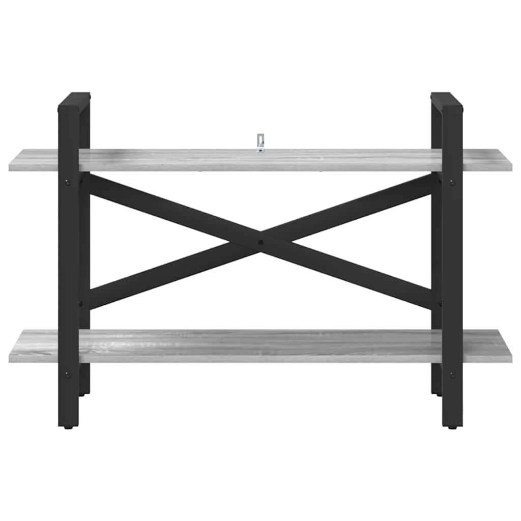 Boekenkast Grijs Sonoma 100 x 33,5 x 64 cm Bewerkt hout