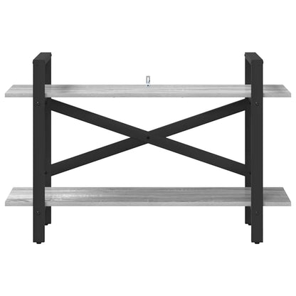 Boekenkast Grijs Sonoma 100 x 33,5 x 64 cm Bewerkt hout