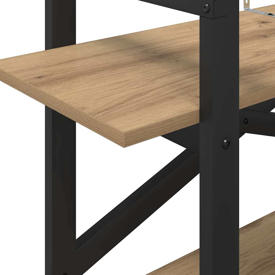Boekenkast Artisan Eiken 100 x 33,5 x 64 cm Bewerkt hout