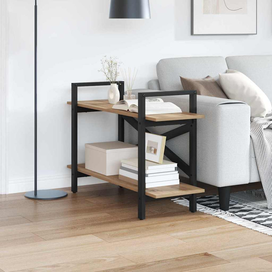 Boekenkast Artisan Eiken 100 x 33,5 x 64 cm Bewerkt hout