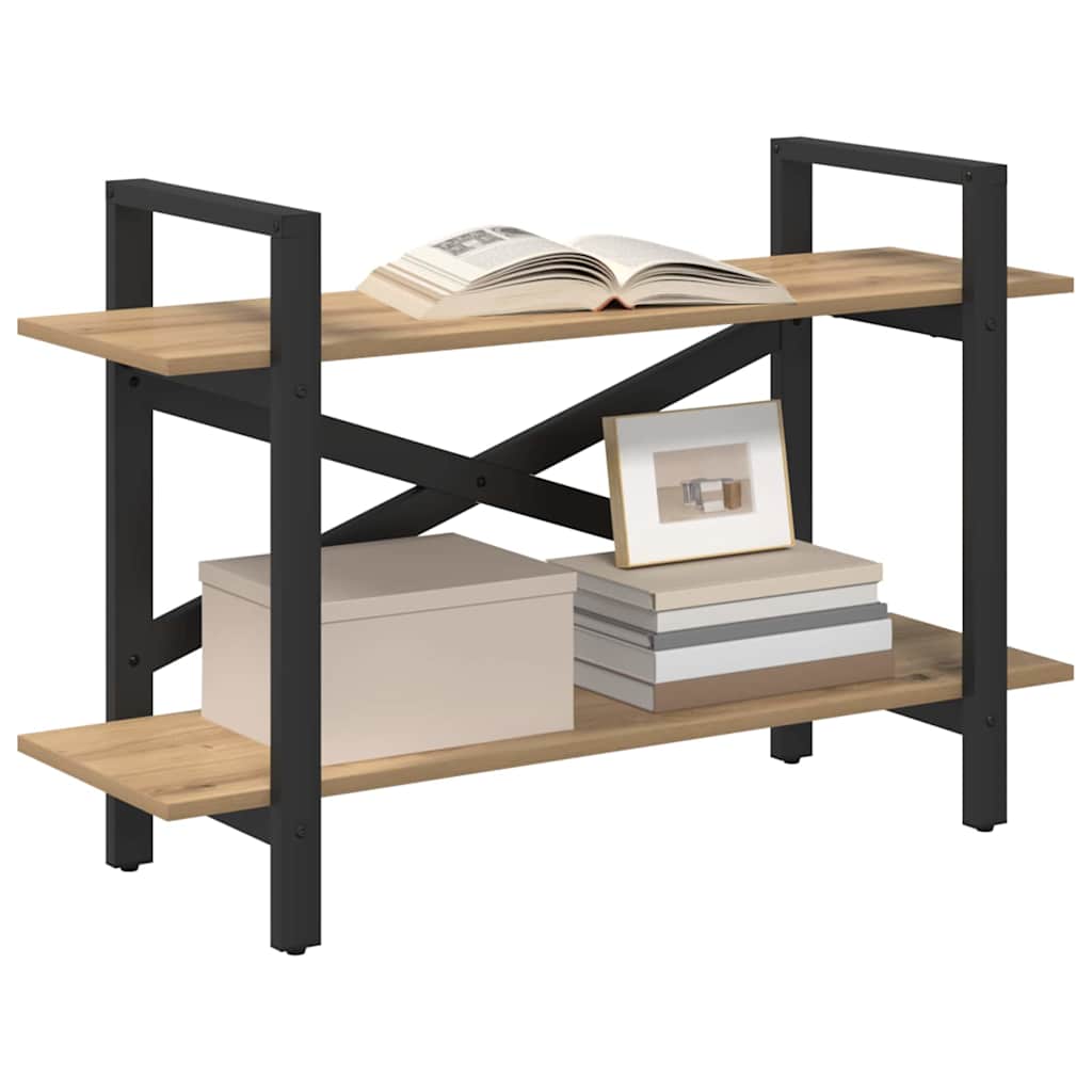 Boekenkast Artisan Eiken 100 x 33,5 x 64 cm Bewerkt hout