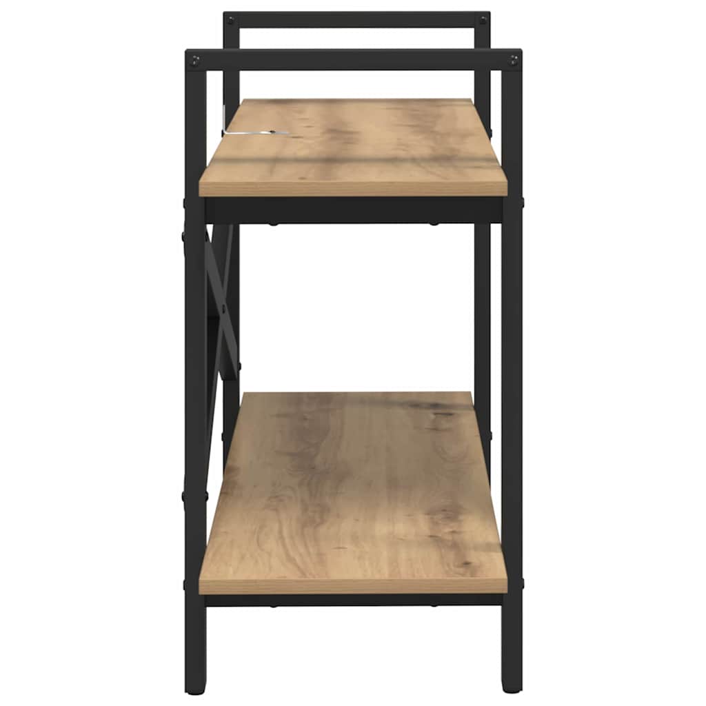Boekenkast Artisan Eiken 100 x 33,5 x 64 cm Bewerkt hout