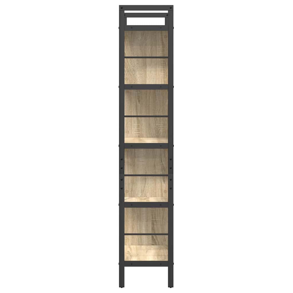 Boekenkast Sonoma Eiken 75 x 30 x 156 cm Bewerkt hout