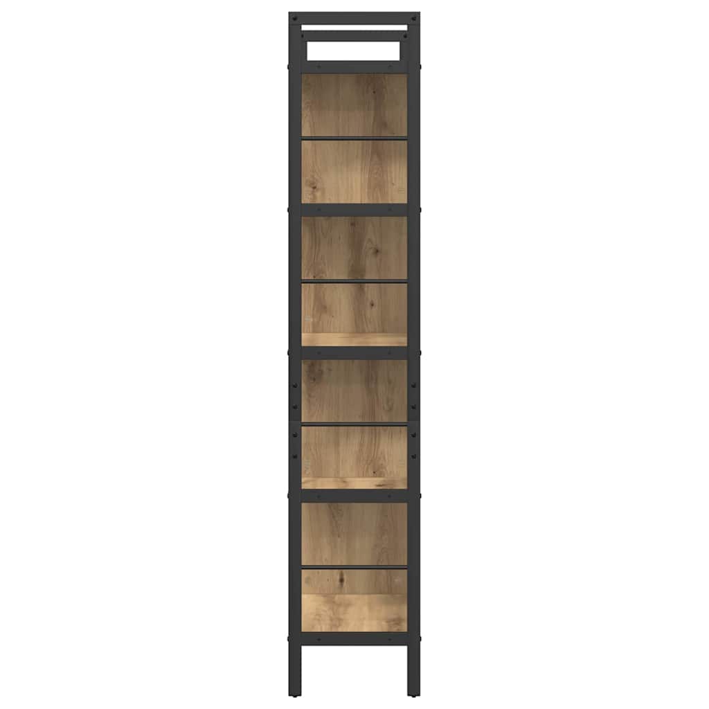 Boekenkast Artisan Eiken 75 x 30 x 156 cm Bewerkt hout