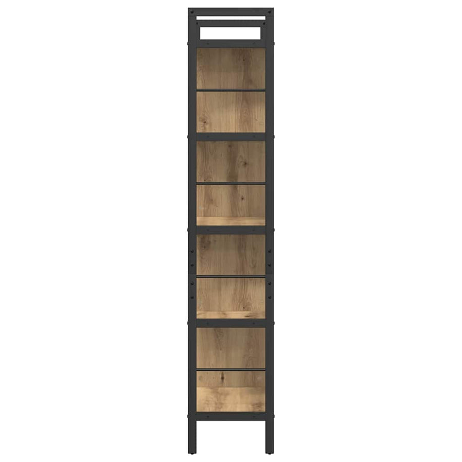 Boekenkast Artisan Eiken 75 x 30 x 156 cm Bewerkt hout