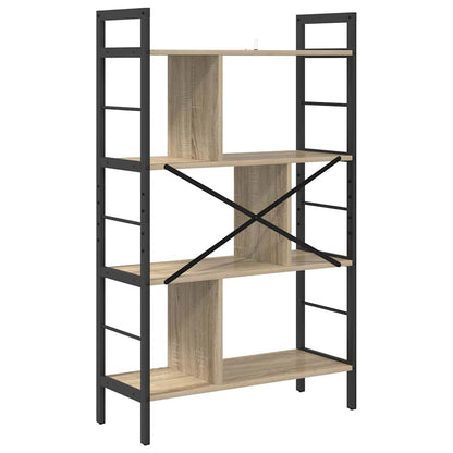 Boekenkast Sonoma Eiken 75 x 30 x 123,5 cm Bewerkt hout