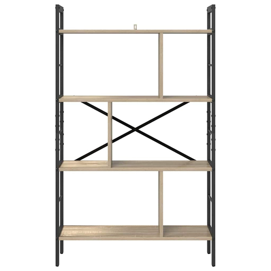 Boekenkast Sonoma Eiken 75 x 30 x 123,5 cm Bewerkt hout