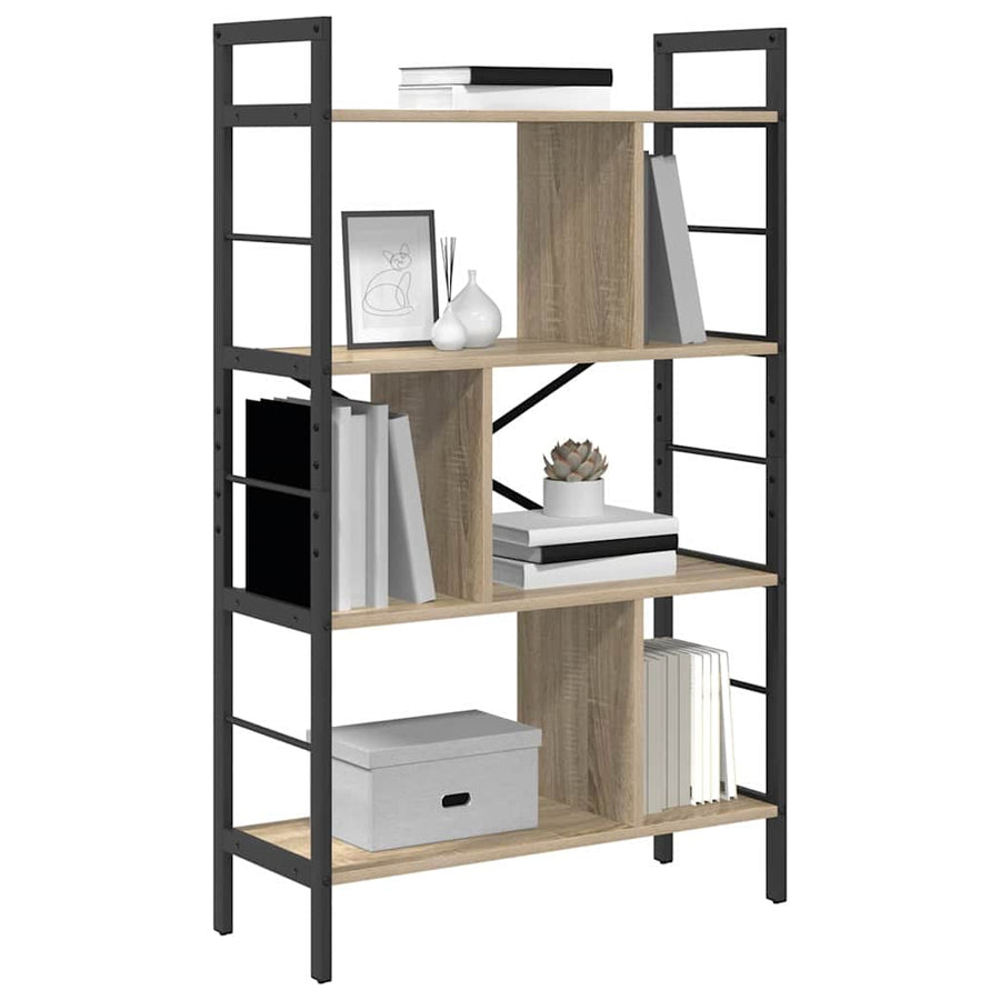 Boekenkast Sonoma Eiken 75 x 30 x 123,5 cm Bewerkt hout