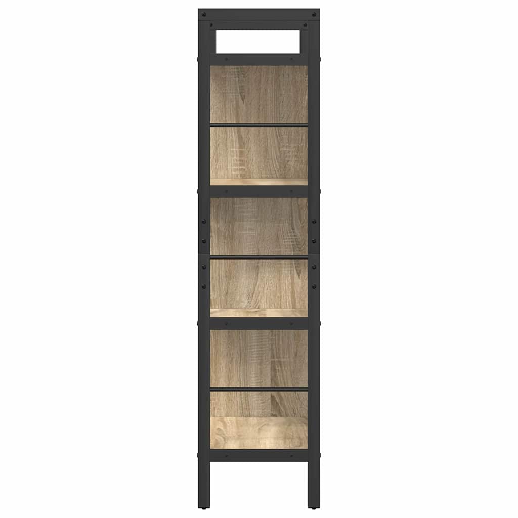 Boekenkast Sonoma Eiken 75 x 30 x 123,5 cm Bewerkt hout