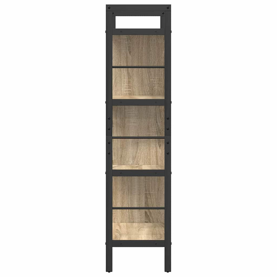 Boekenkast Sonoma Eiken 75 x 30 x 123,5 cm Bewerkt hout