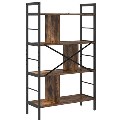 Boekenkast Gerookt eiken 75 x 30 x 123,5 cm Bewerkt hout