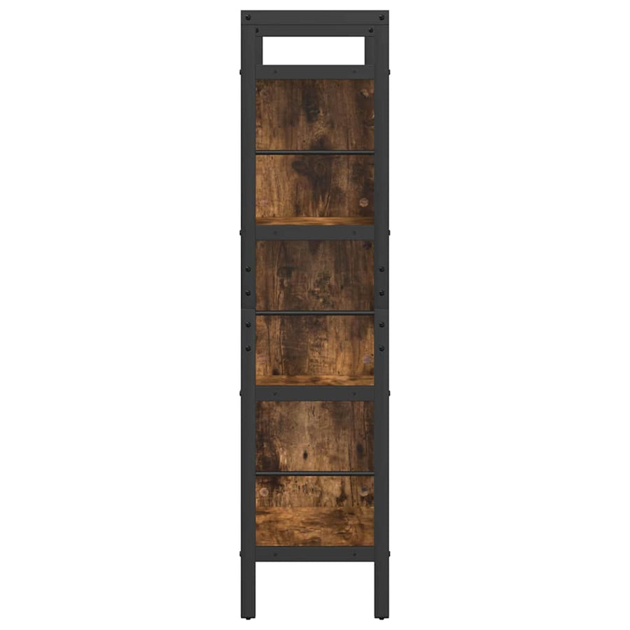 Boekenkast Gerookt eiken 75 x 30 x 123,5 cm Bewerkt hout