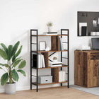Bookshelf Old Wood 75 x 30 x 123.5 cm Engineered Wood