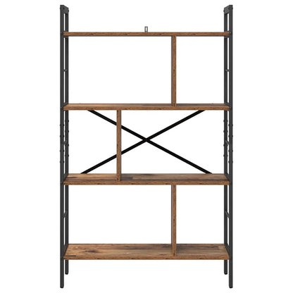 Boekenkast Oud Hout 75 x 30 x 123,5 cm Bewerkt hout