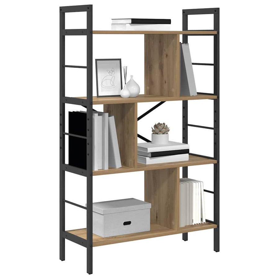 Boekenkast Artisan Eiken 75 x 30 x 123,5 cm Bewerkt hout