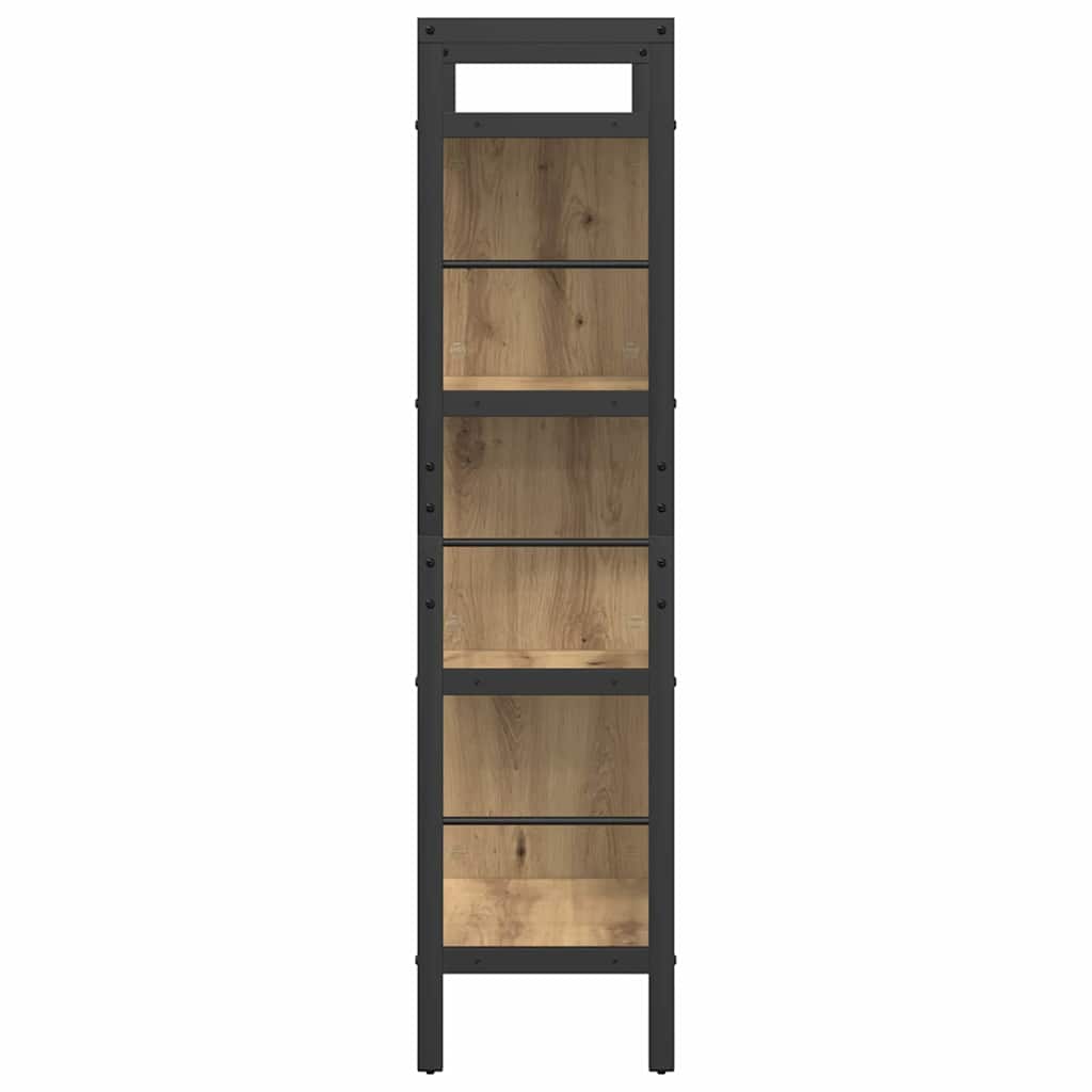 Boekenkast Artisan Eiken 75 x 30 x 123,5 cm Bewerkt hout