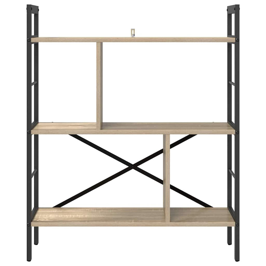 Boekenkast Sonoma Eiken 75 x 30 x 91 cm Bewerkt hout