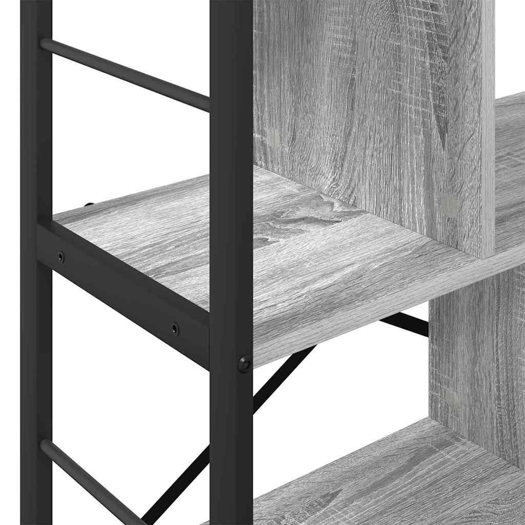 Boekenkast Grijs Sonoma 75 x 30 x 91 cm Bewerkt hout