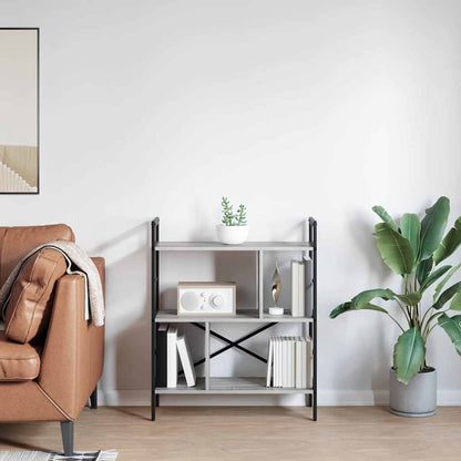 Boekenkast Grijs Sonoma 75 x 30 x 91 cm Bewerkt hout