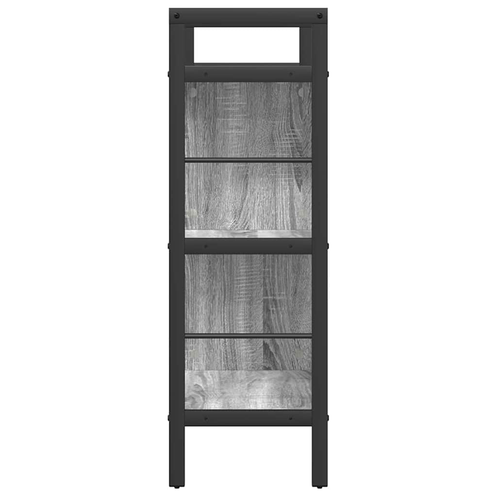 Boekenkast Grijs Sonoma 75 x 30 x 91 cm Bewerkt hout