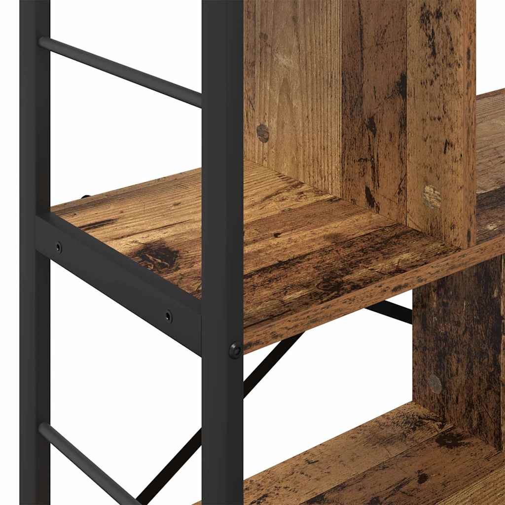Boekenkast Oud Hout 75 x 30 x 91 cm Bewerkt hout