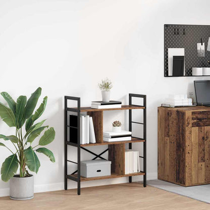 Boekenkast Oud Hout 75 x 30 x 91 cm Bewerkt hout