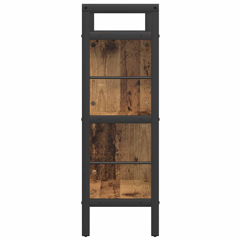 Boekenkast Oud Hout 75 x 30 x 91 cm Bewerkt hout