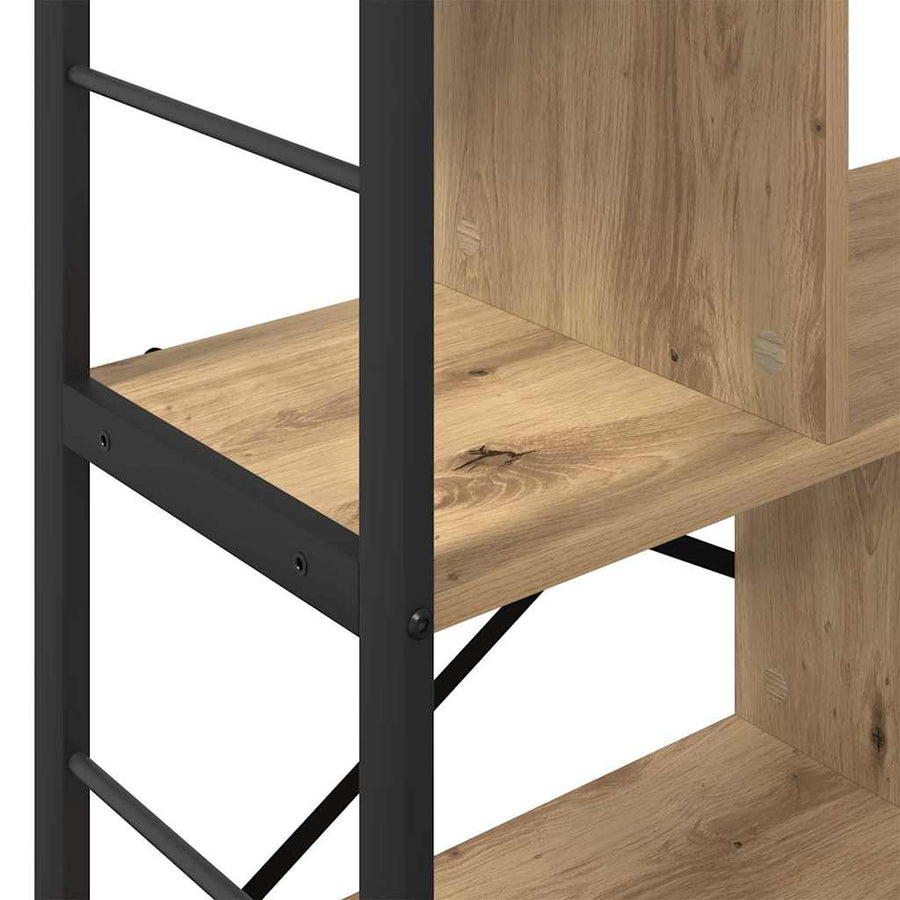 Boekenkast Artisan Eiken 75 x 30 x 91 cm Bewerkt hout
