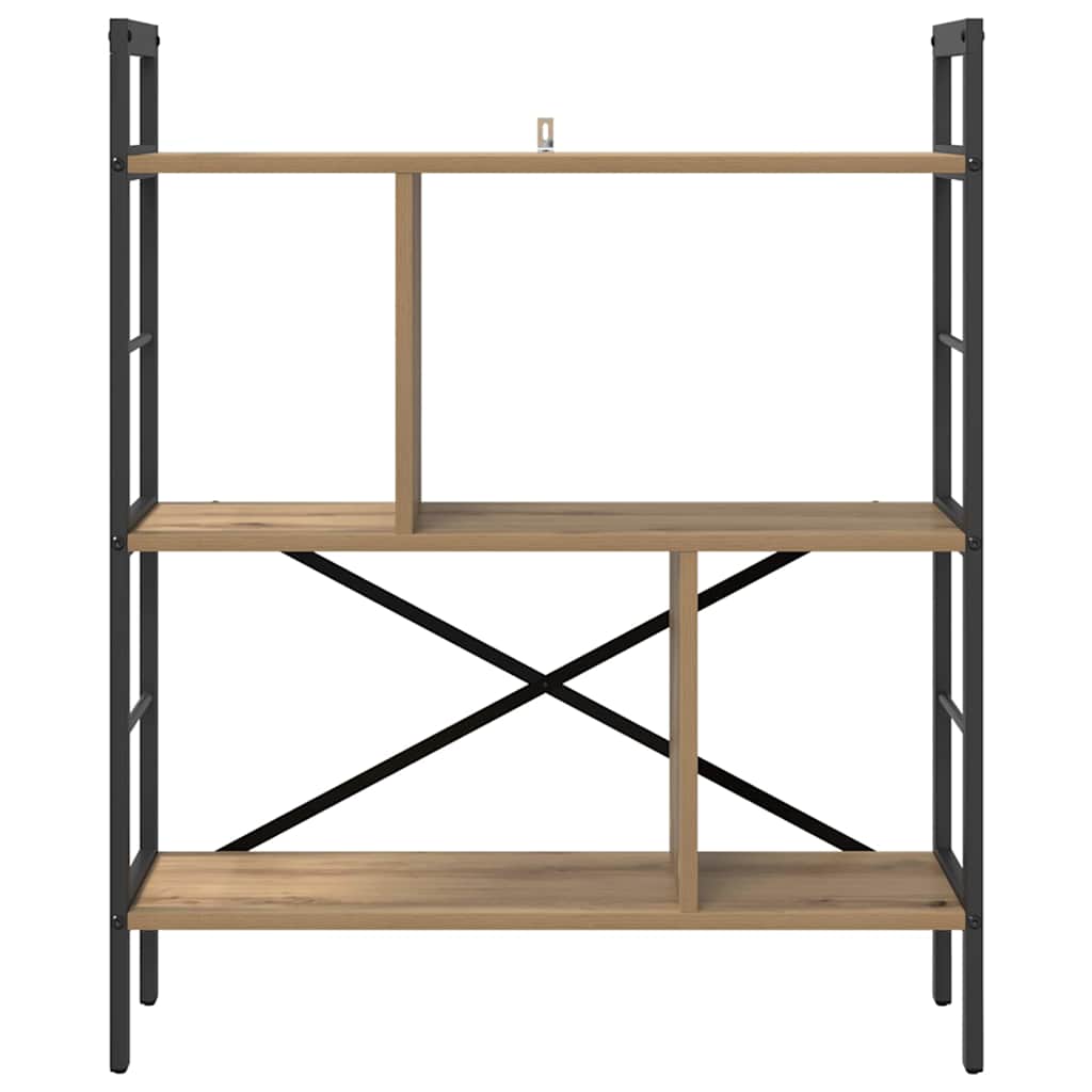 Boekenkast Artisan Eiken 75 x 30 x 91 cm Bewerkt hout