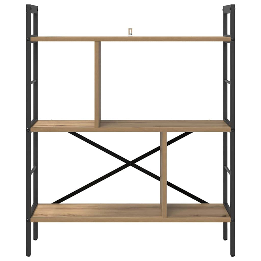 Boekenkast Artisan Eiken 75 x 30 x 91 cm Bewerkt hout