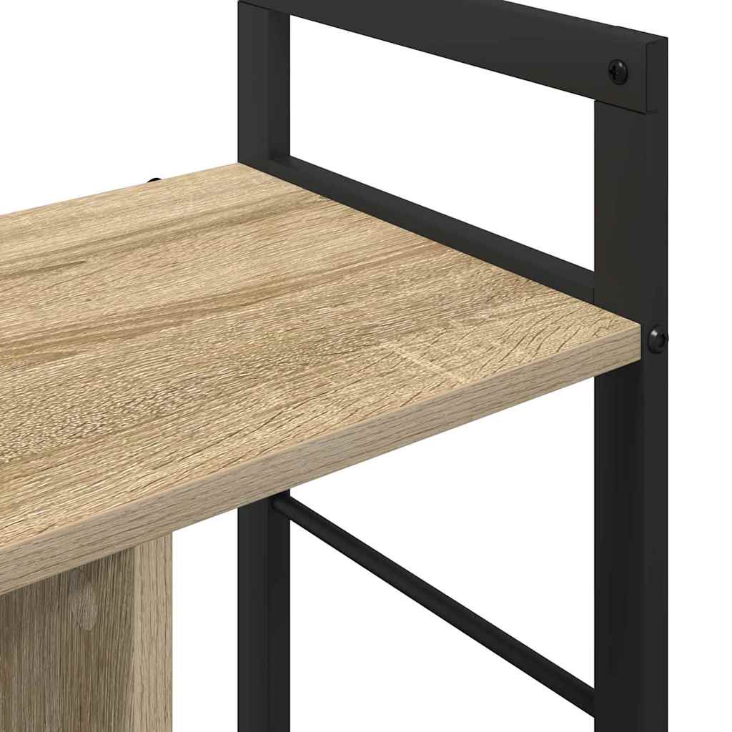 Boekenkast Sonoma Eiken 75 x 30 x 58,5 cm Bewerkt hout