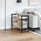 Bookcase Sonoma Oak 75 x 30 x 58.5 cm Engineered Wood