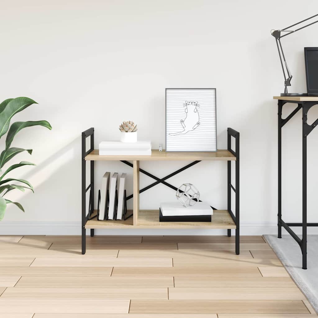 Boekenkast Sonoma Eiken 75 x 30 x 58,5 cm Bewerkt hout