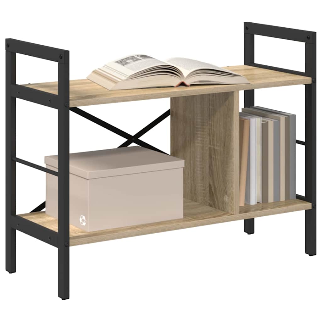 Boekenkast Sonoma Eiken 75 x 30 x 58,5 cm Bewerkt hout
