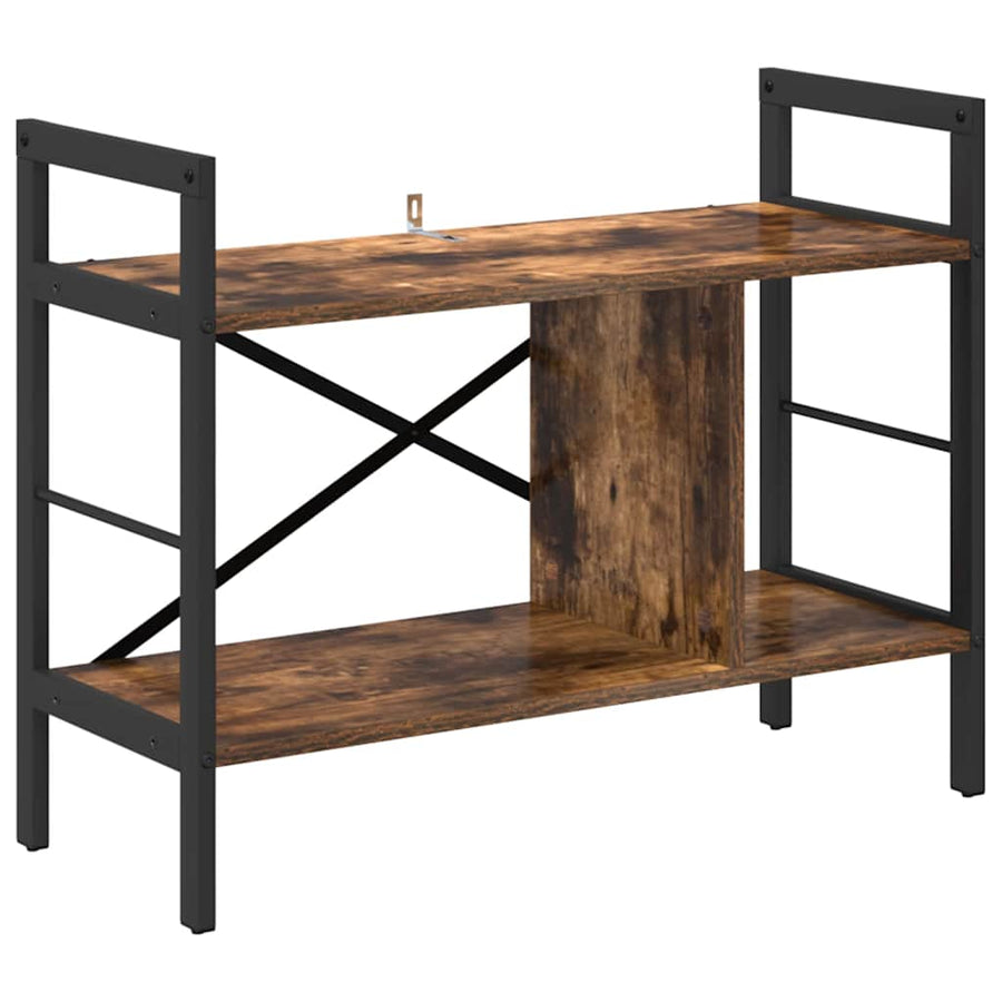 Boekenkast Gerookt eiken 75 x 30 x 58,5 cm Bewerkt hout