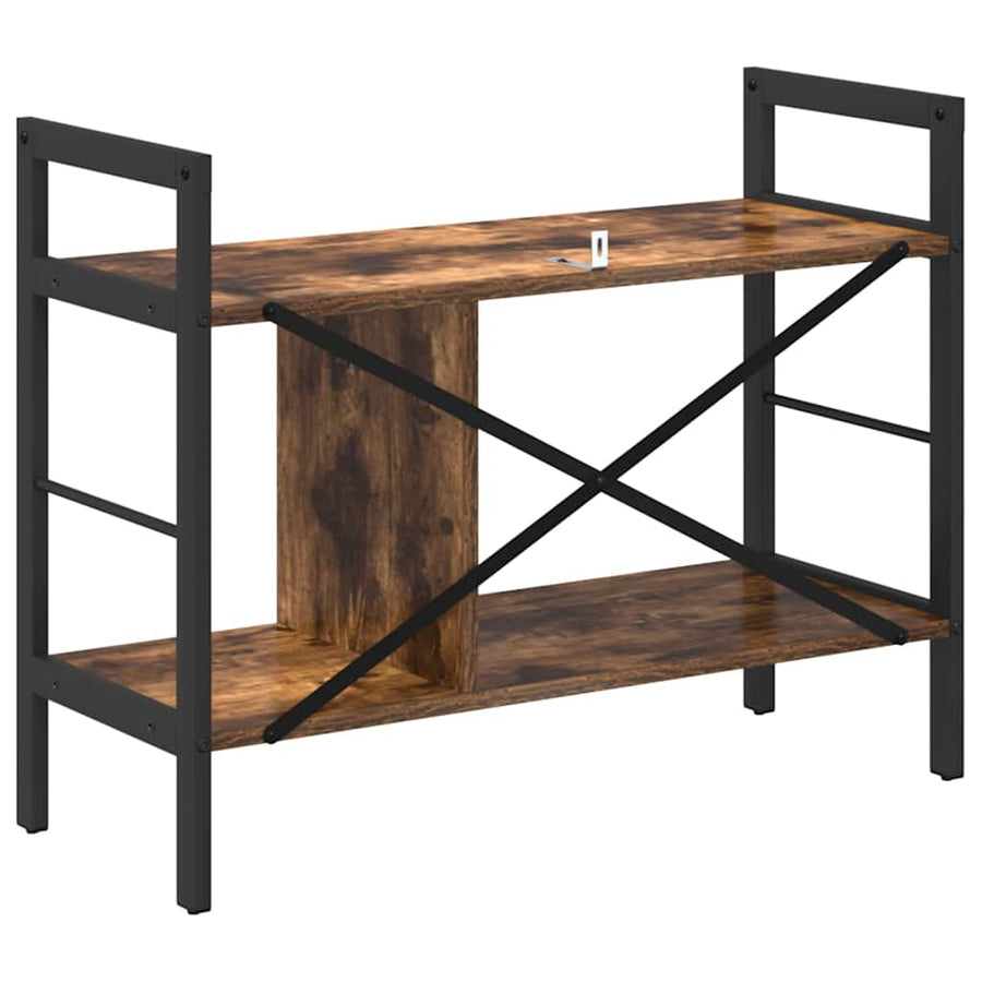 Boekenkast Gerookt eiken 75 x 30 x 58,5 cm Bewerkt hout