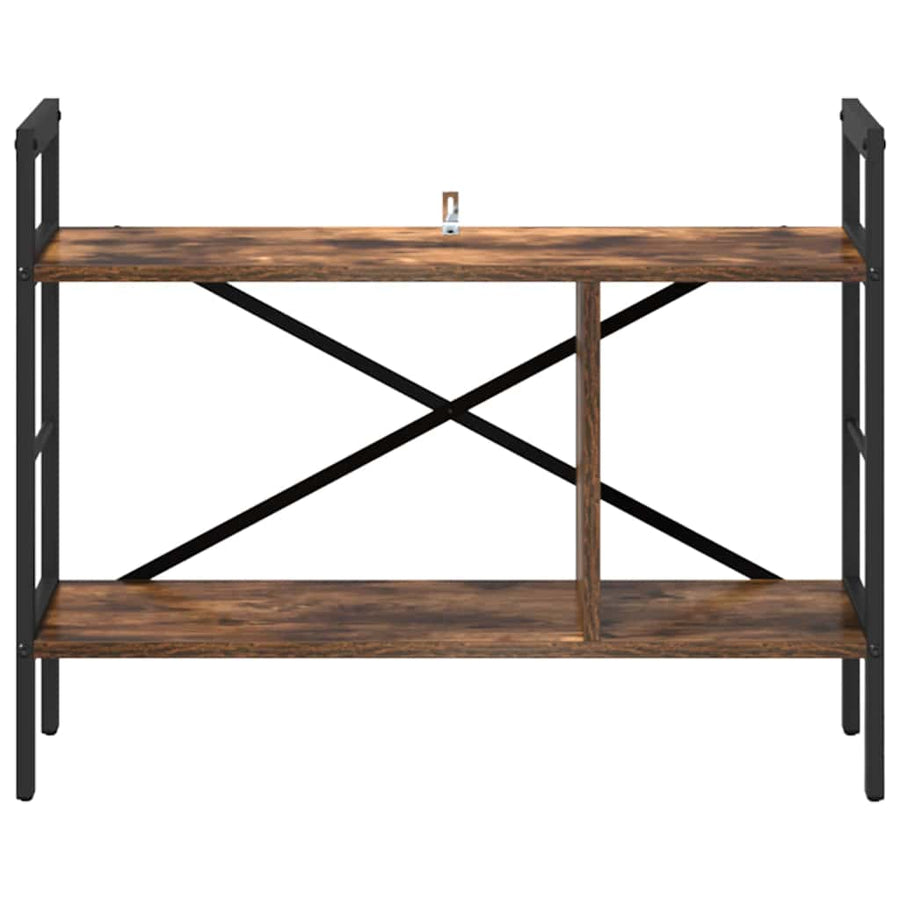Boekenkast Gerookt eiken 75 x 30 x 58,5 cm Bewerkt hout