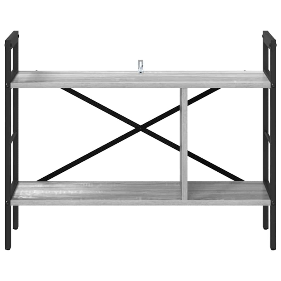 Boekenkast Grijs Sonoma 75 x 30 x 58,5 cm Bewerkt hout