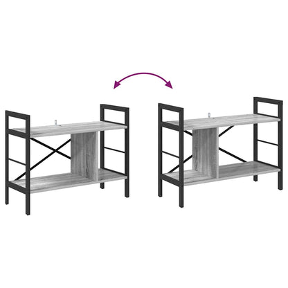 Boekenkast Grijs Sonoma 75 x 30 x 58,5 cm Bewerkt hout