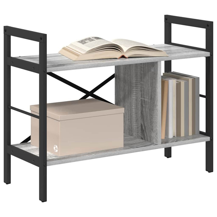 Boekenkast Grijs Sonoma 75 x 30 x 58,5 cm Bewerkt hout