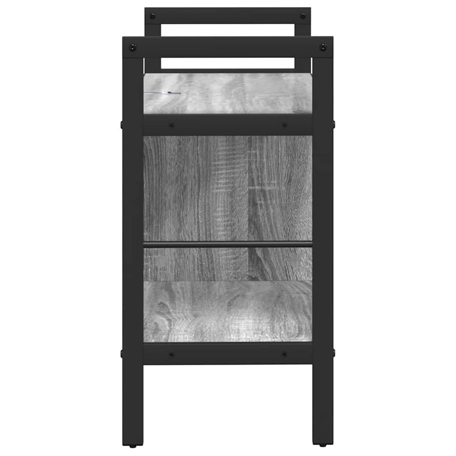Boekenkast Grijs Sonoma 75 x 30 x 58,5 cm Bewerkt hout