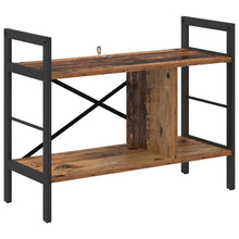 Boekenkast Oud Hout 75 x 30 x 58,5 cm Bewerkt hout