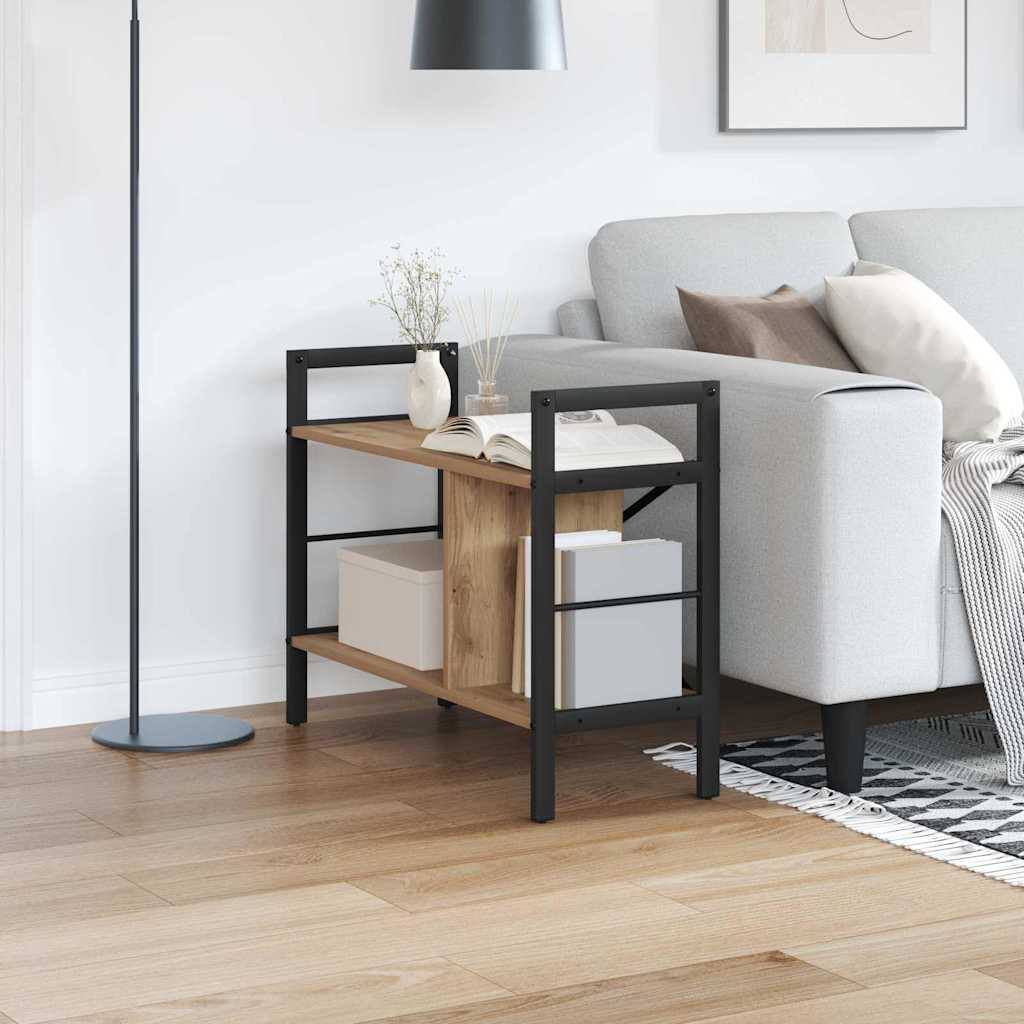 Boekenkast Artisan Eiken 75 x 30 x 58,5 cm Bewerkt hout