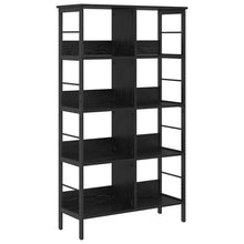 Boekenkast Zwart Eiken 82 x 32 x 144,5 cm Bewerkt hout