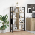 Boekenkast Sonoma Eiken 82x32x144,5 cm bewerkt hout