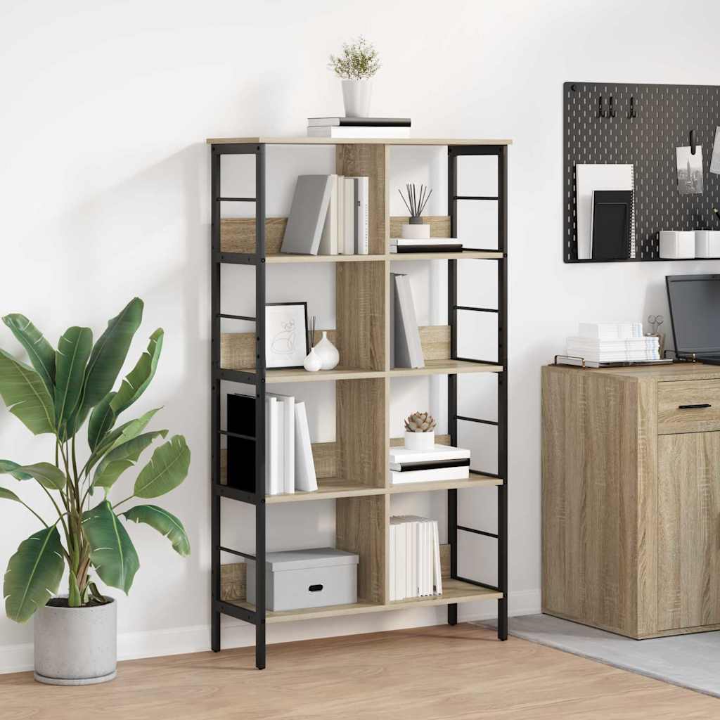 Boekenkast Sonoma Eiken 82 x 32 x 144,5 cm Bewerkt hout