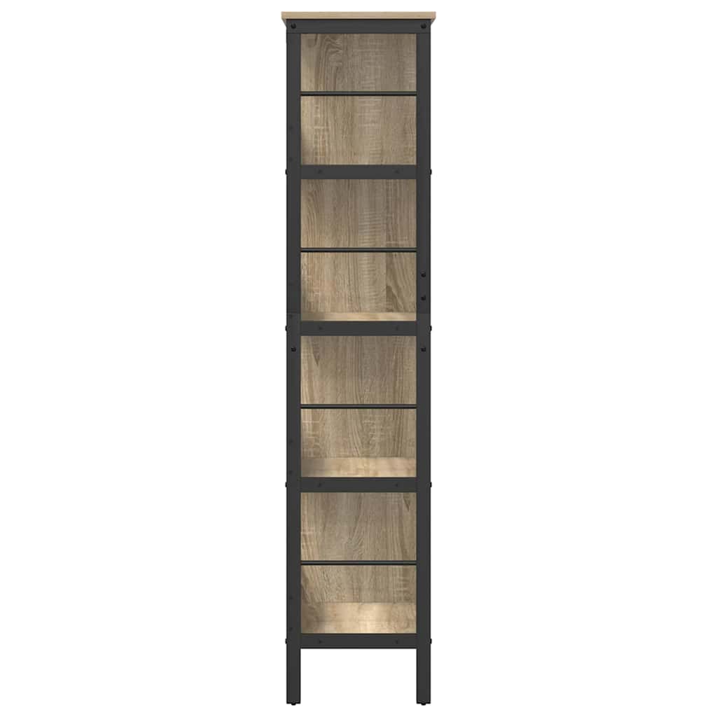 Boekenkast Sonoma Eiken 82 x 32 x 144,5 cm Bewerkt hout