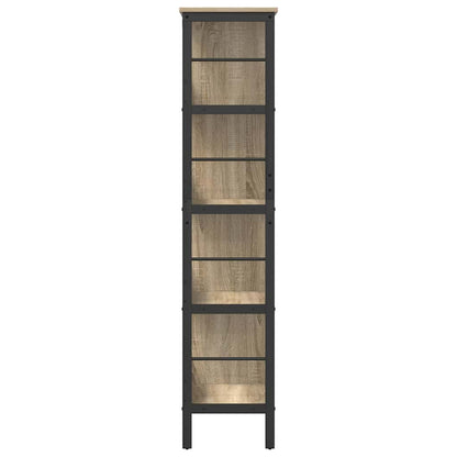 Boekenkast Sonoma Eiken 82 x 32 x 144,5 cm Bewerkt hout