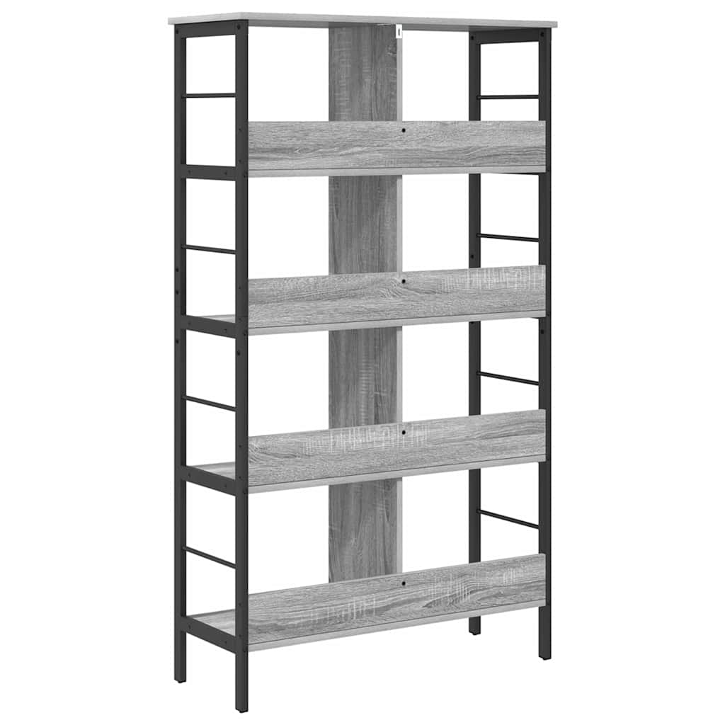 Boekenkast Grijs Sonoma 82 x 32 x 144,5 cm Bewerkt hout