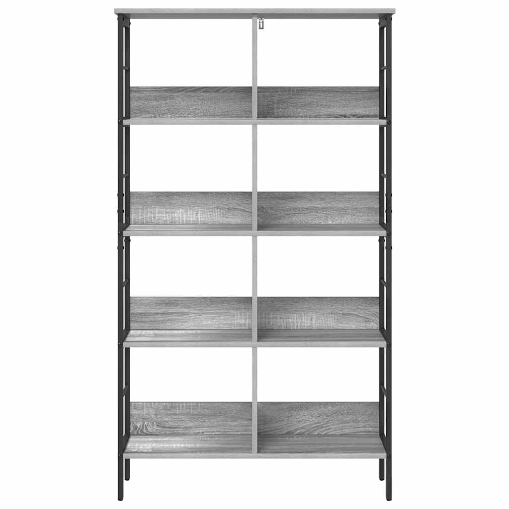 Boekenkast Grijs Sonoma 82 x 32 x 144,5 cm Bewerkt hout